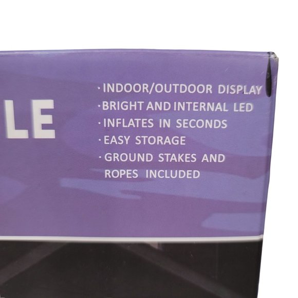 Sitting Mean Zombie Child Baby For Car LED Halloween Airblown Inflatable Decor - Picture 4 of 7